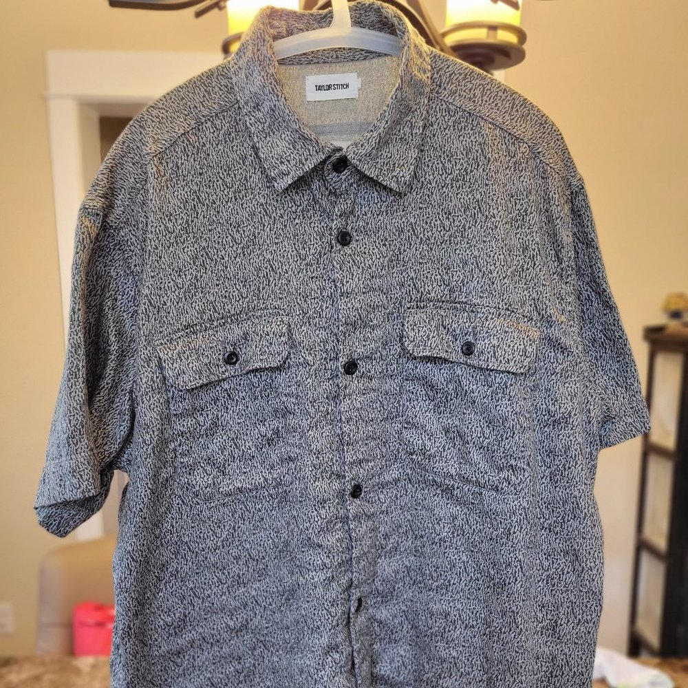 Taylor Stitch - Short Sleeve Officer Shirt size 46